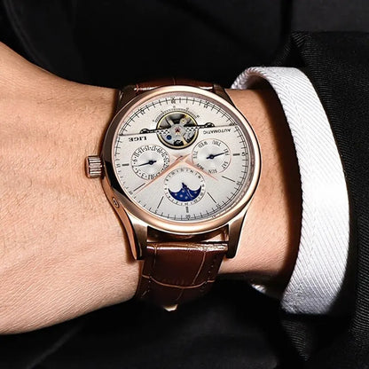 Men Watches Automatic Mechanical Watch Tourbillon