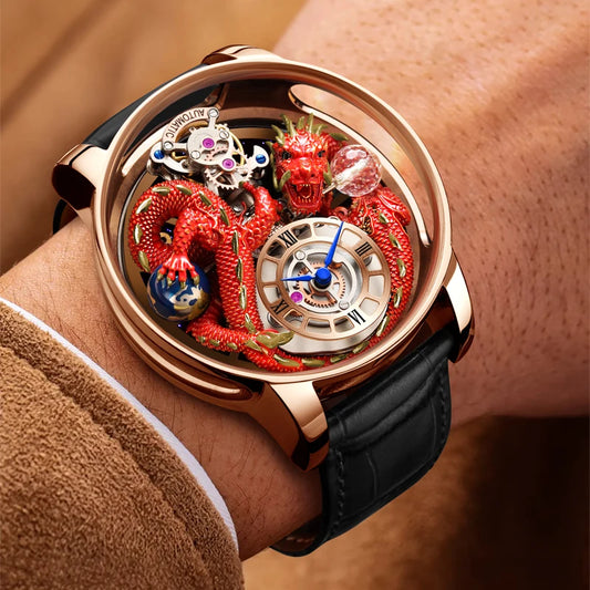Design 2025 NEW Men Watch Diamond TourbillionTop