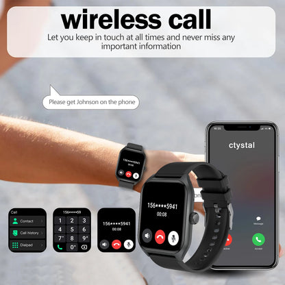 AI Voice Assistant Smart Watch for Men Women, 1.9