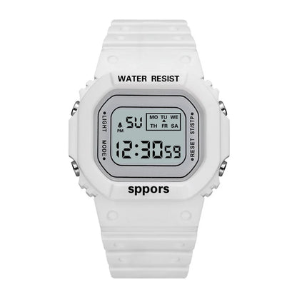 Sports Watch Boys Girls Student LED Electronic