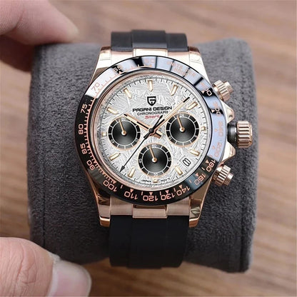 DESIGN Men's Quartz Watches Sapphire Retro