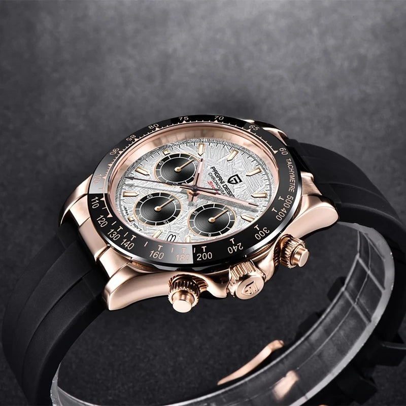 DESIGN Men's Quartz Watches Sapphire Retro