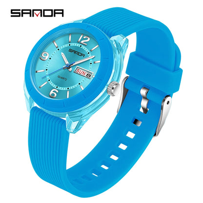 Watch for Women Waterproof Auto Date Week Elegant
