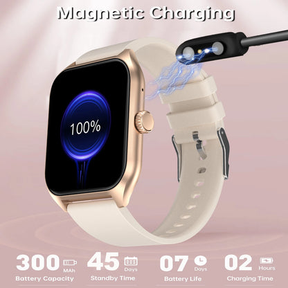 AI Voice Assistant Smart Watch for Men Women, 1.9