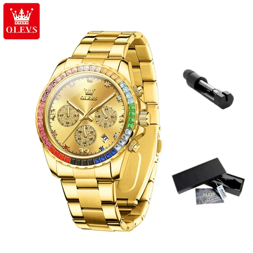 Luxury Top Brand Quartz Men's Watch Multi function