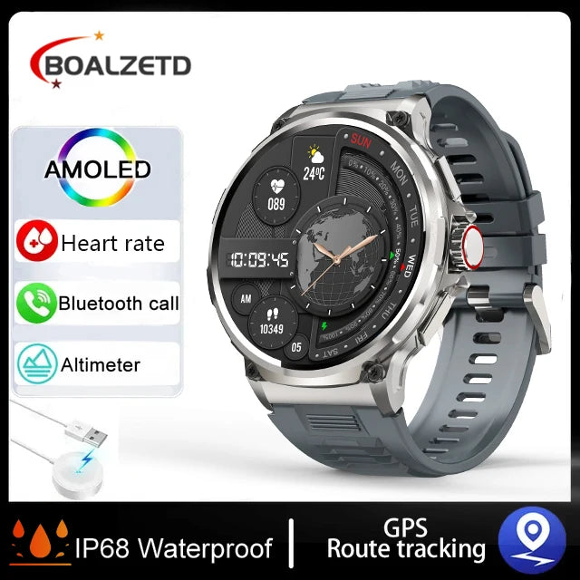 New Smart Watch Men 1.85-Inch HD Sports Bluetooth