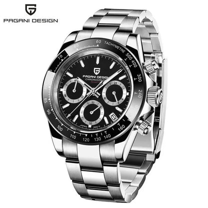 DESIGN Men's Quartz Watches Sapphire Retro
