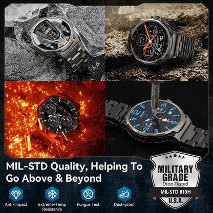 New Smart Watch Men 1.85-Inch HD Sports Bluetooth
