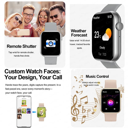 2025 New Smartwatch Men Android IOS Phone