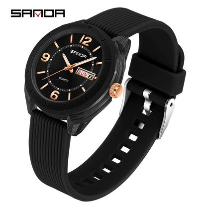 Watch for Women Waterproof Auto Date Week Elegant