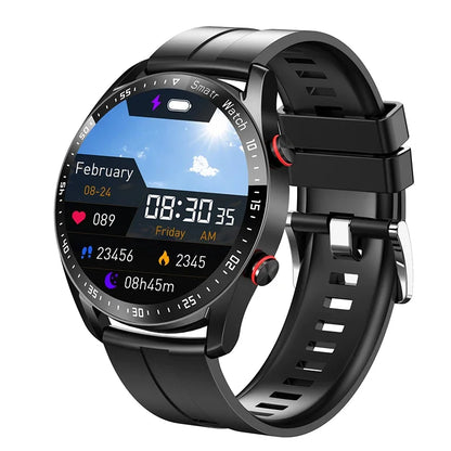 Bluetooth Call Smart Watch Men Laser Health Blood