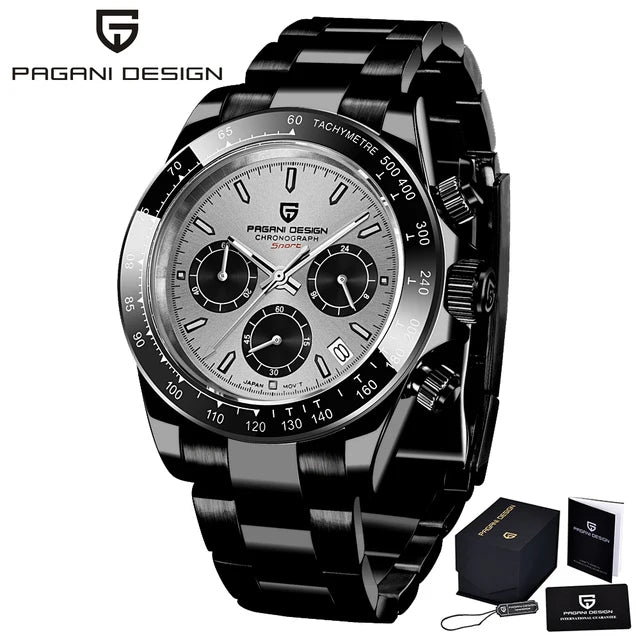 DESIGN Men's Quartz Watches Sapphire Retro