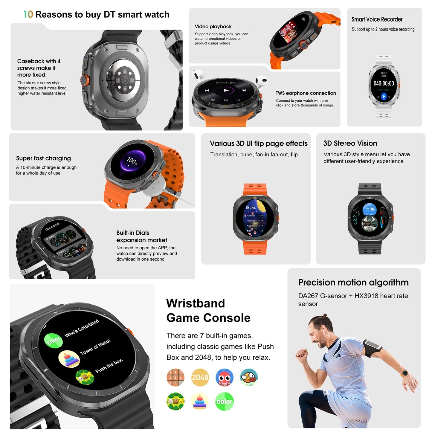 2025 New Watch 7 Ultra Smart Watch Men 32GB