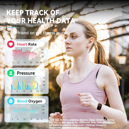 AI Voice Assistant Smart Watch for Men Women, 1.9