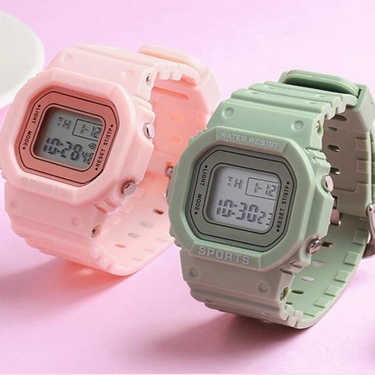 Sports Watch Boys Girls Student LED Electronic