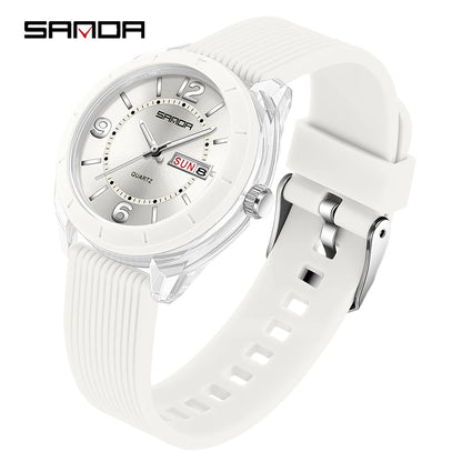 Watch for Women Waterproof Auto Date Week Elegant