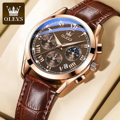 Multifunctional Men's Watches Stainless steel Luminous