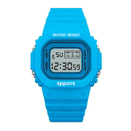 Sports Watch Boys Girls Student LED Electronic