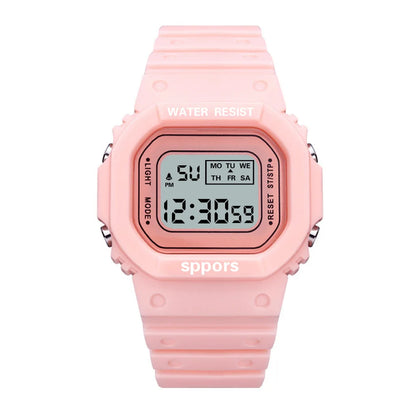 Sports Watch Boys Girls Student LED Electronic