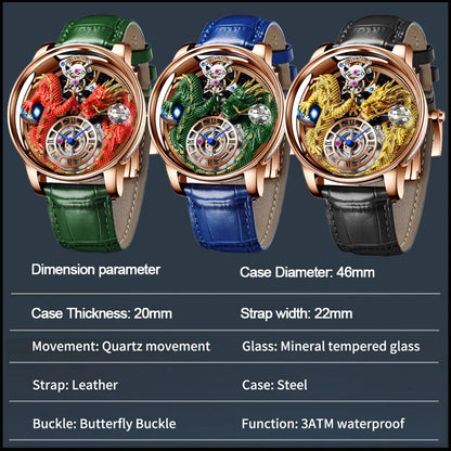 Design 2025 NEW Men Watch Diamond TourbillionTop