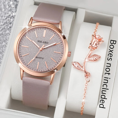 Women's Watch Shiny Fashion PU Leather Analog