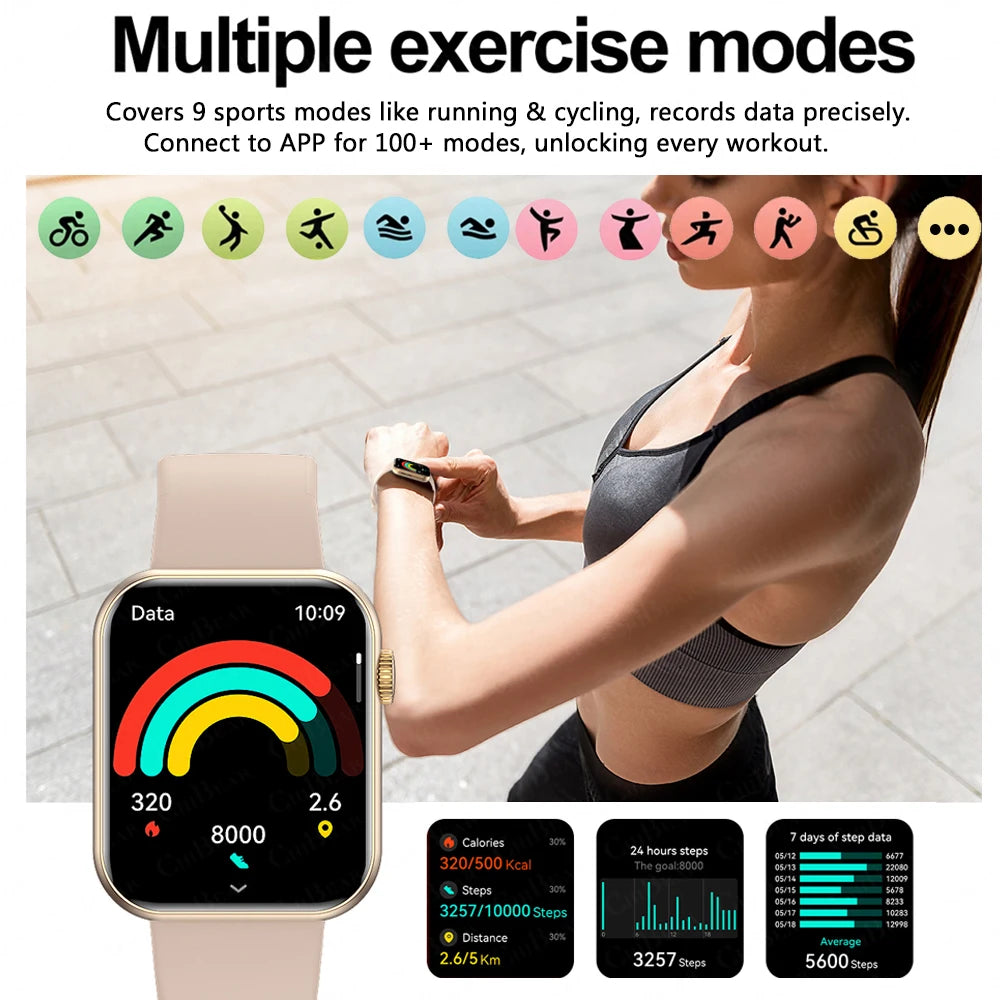 2025 New Smartwatch Men Android IOS Phone