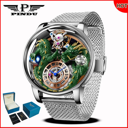 Design 2025 NEW Men Watch Diamond TourbillionTop
