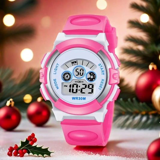Student Electronic Watch Waterproof Sports Children
