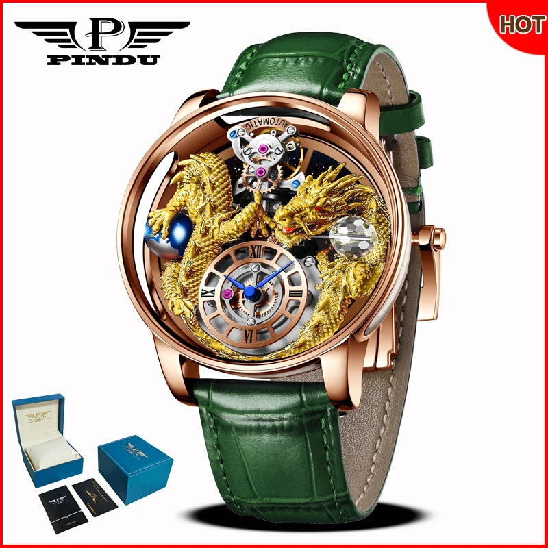 Design 2025 NEW Men Watch Diamond TourbillionTop