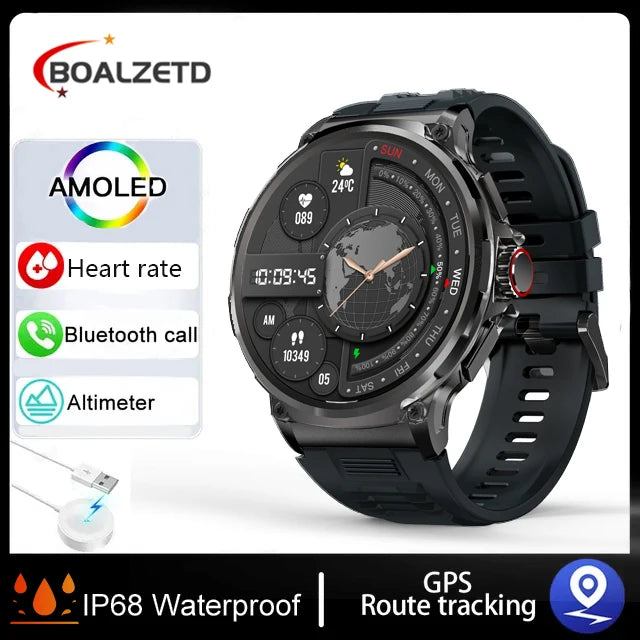New Smart Watch Men 1.85-Inch HD Sports Bluetooth