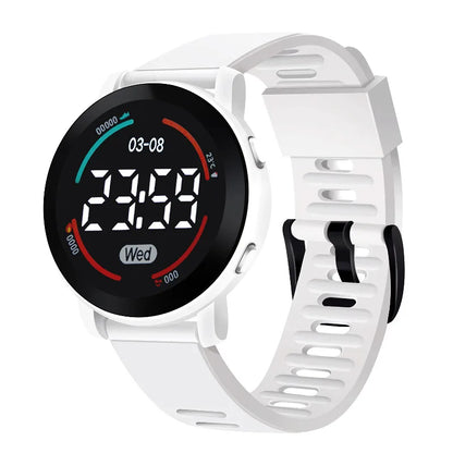 LED Digital Kids Watches Luminous Waterproof
