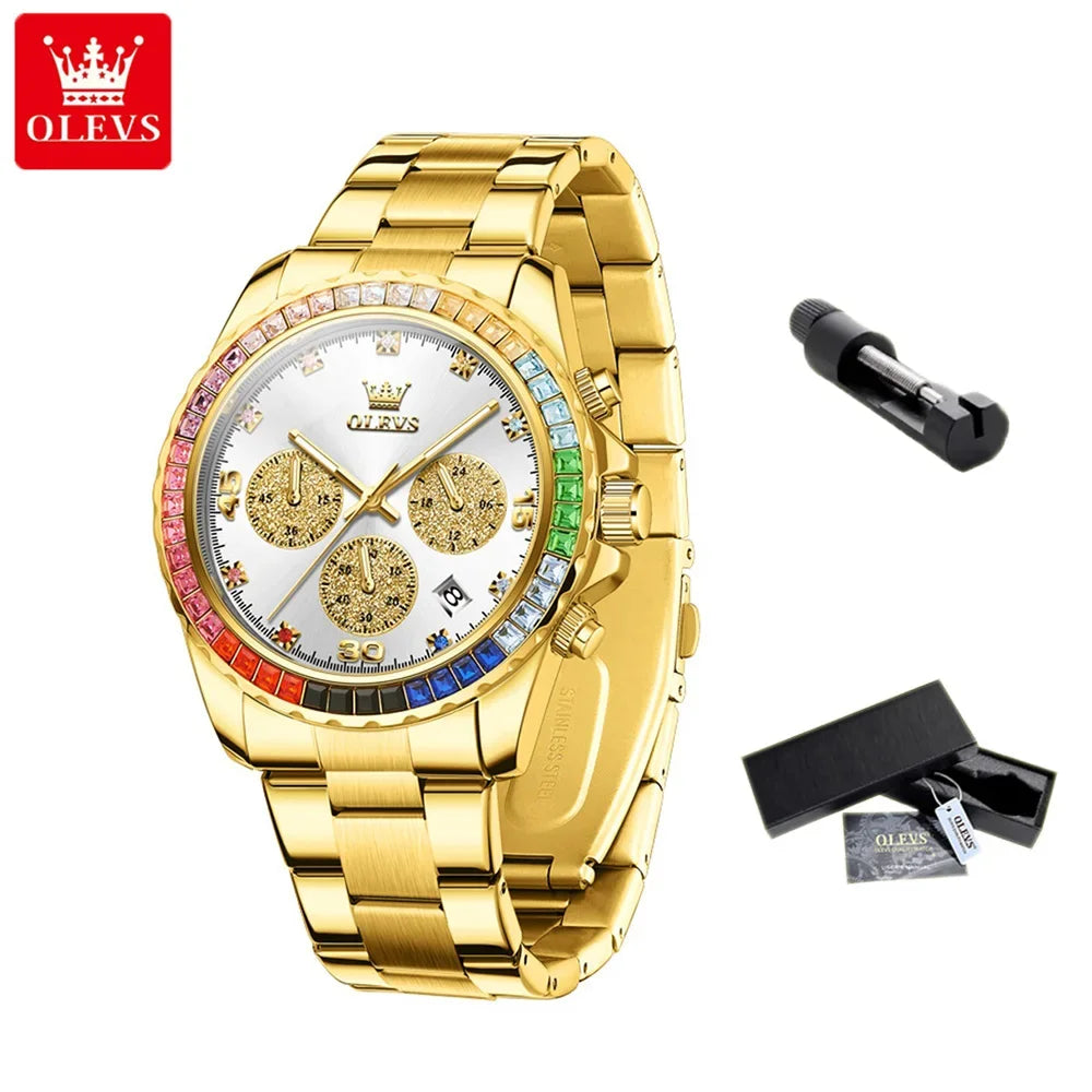 Luxury Top Brand Quartz Men's Watch Multi function