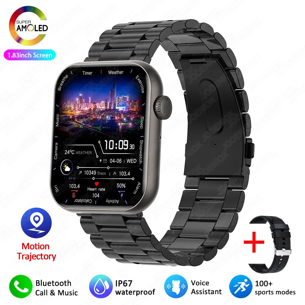 2025 New Smartwatch Men Android IOS Phone