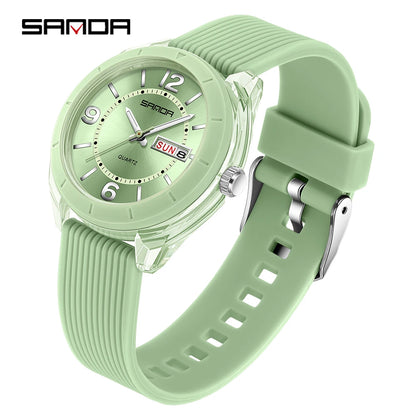 Watch for Women Waterproof Auto Date Week Elegant