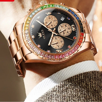 Luxury Top Brand Quartz Men's Watch Multi function