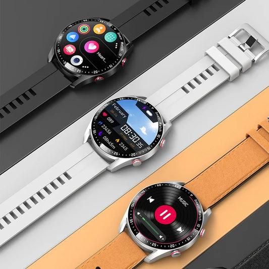 Bluetooth Call Smart Watch Men Laser Health Blood
