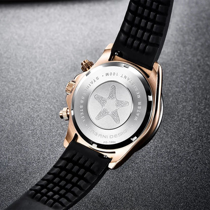 DESIGN Men's Quartz Watches Sapphire Retro